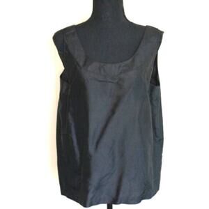 Alexandra Thai 100% Silk Black Dress Tank Top Ladies